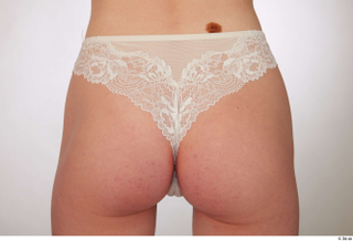 Ashley buttock hips underwear white lace panties 0003.jpg